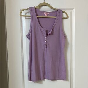 Elegant Purple Sleeveless Top